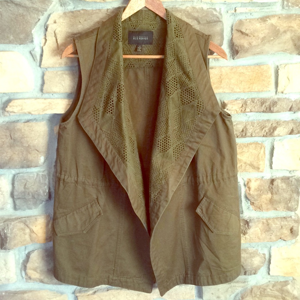 Olive vest